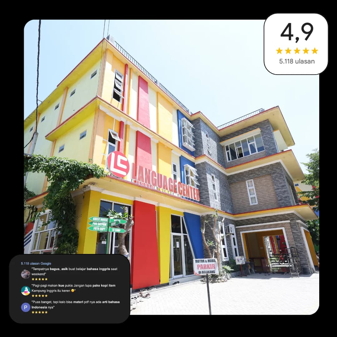 location kampung inggris LC